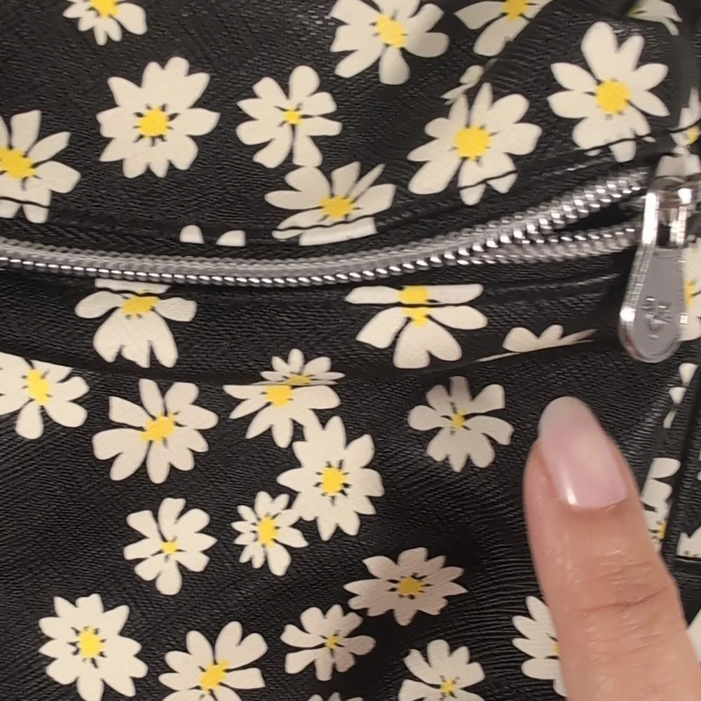 Justice DAISY Mini Black Backpack